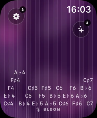 Wiggle running in the native Apple Watch simulator